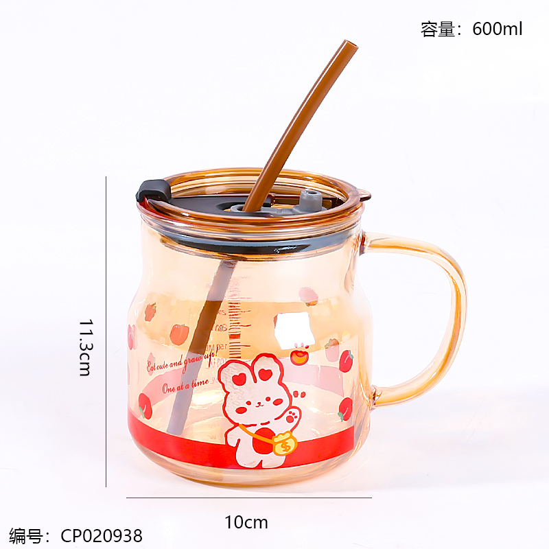 SY-147吨吨玻璃杯细节图