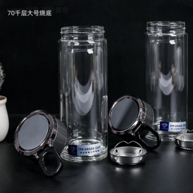 70千层大号烧底偏环玻璃杯263产品图