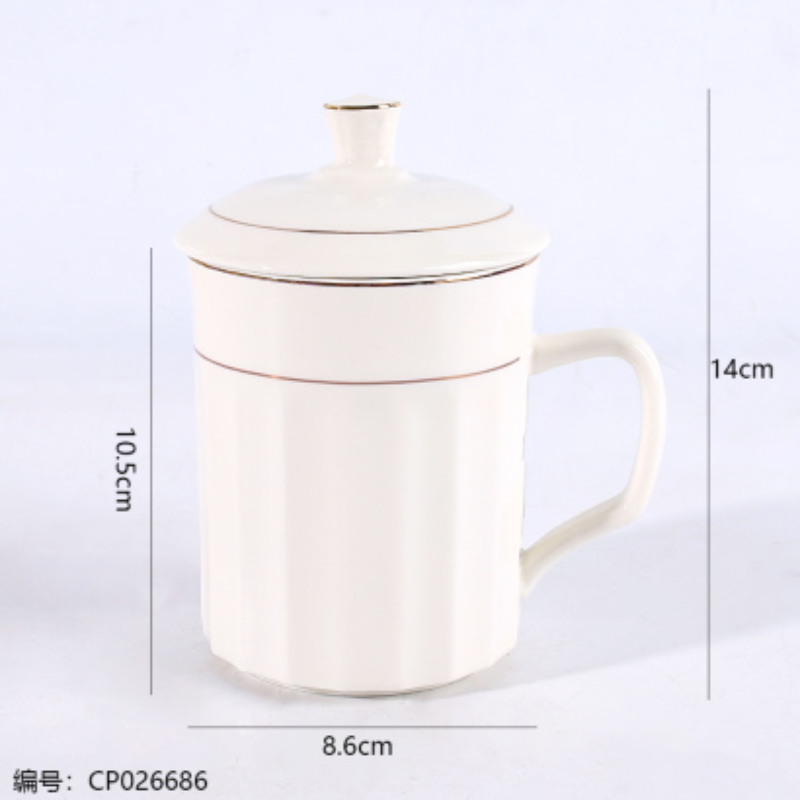 直纹办公介杯/金边细节图