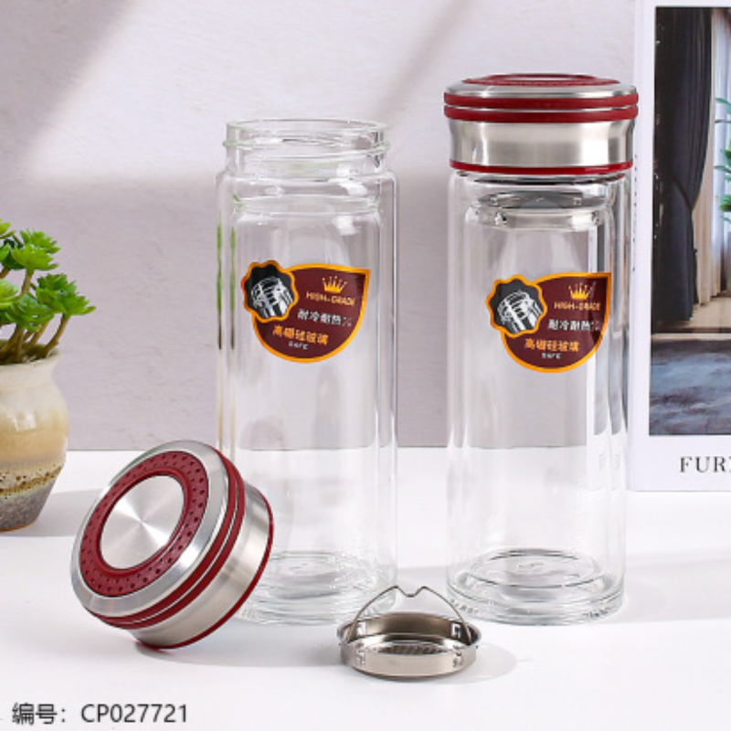 大号茗象玻璃杯